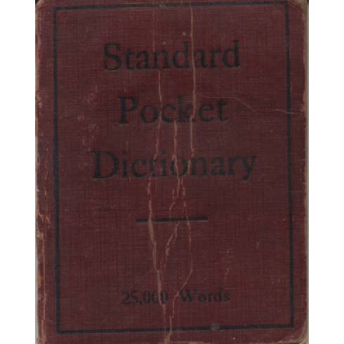 Standard Pocket Dictionary