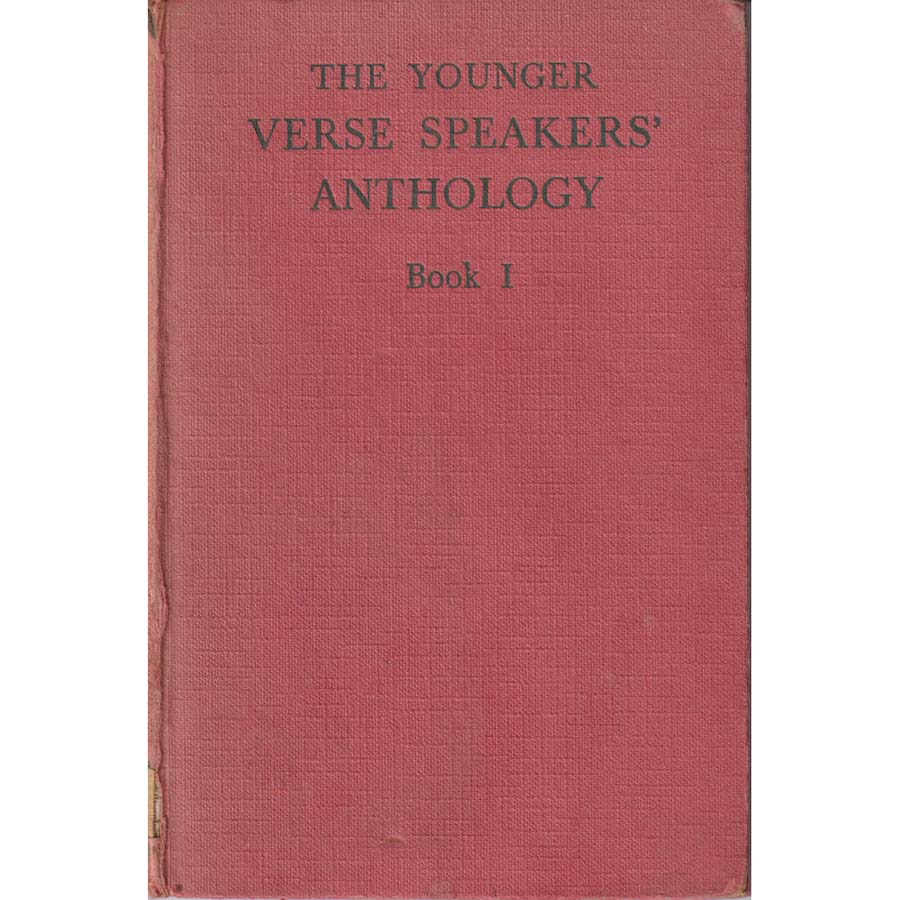 the Younger Verse Speakers Anthology Book I