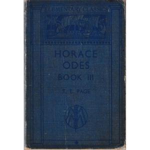 Horace Odes - Book III