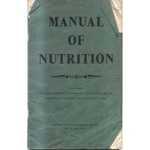 Manual of Nutrition