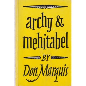 Archy and Mehitabel by Don Marquis