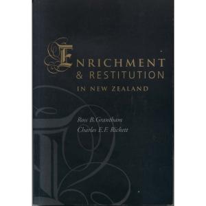 Enrichment and Restitution in New Zealand by Ross B Grantham and Charles EF Rickett