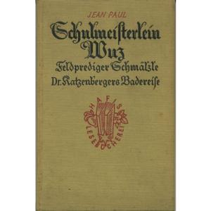 Gchulmeifterlein Wuz by H Fifentfder Berlag