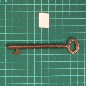 Antique Mortice Key - 1 by 