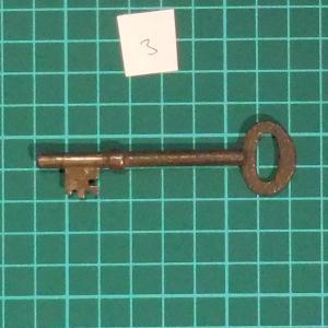 Antique Mortice Key - 3 by 