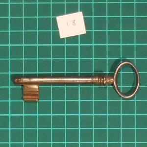 Antique Mortice Key - 18 by 