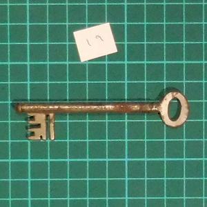 Antique Mortice Key - 19 by 