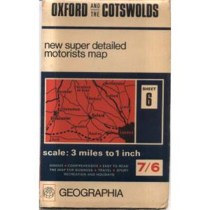 Oxford And The Cotswolds - Geographia Sheet 6 by Geographia