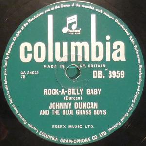 Rock-A-Billy Baby by Johnny Duncan