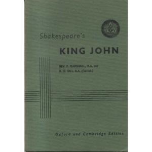 Shakespears King John by F Marshall and RG Gill