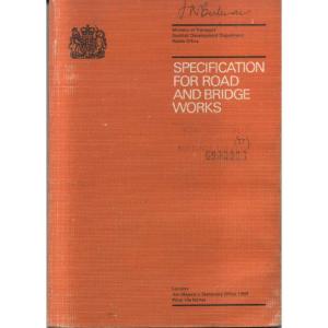 Specification for Road and Bridge Works by Ministry of Transport