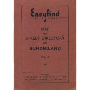 Map and Street Directory for Sunderland by Easyfind