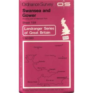 Swansea And Gower - Sheet 159 by Ordnance Survey
