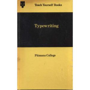 Typewriting by Pitmans College