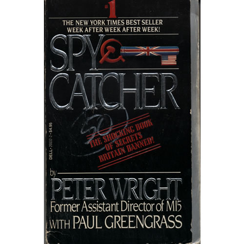 Spycatcher by Peter Wright & Paul Greengrass