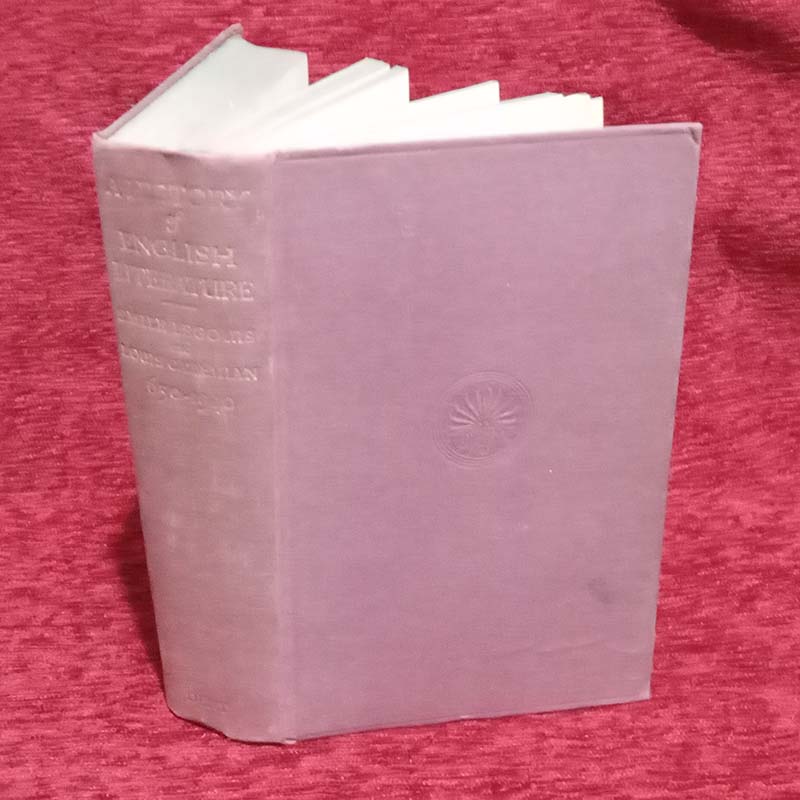 A History of English Literature by Emile Legouis