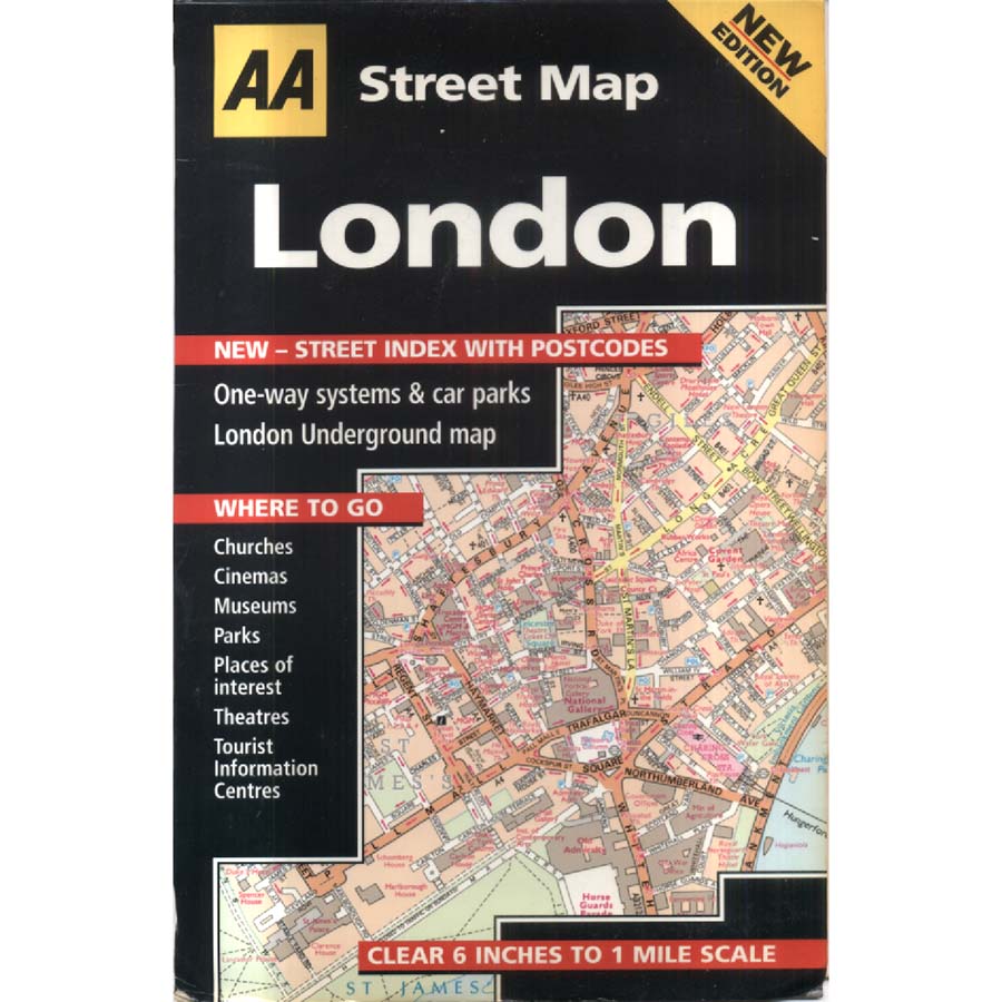 AA London Street Map by AA