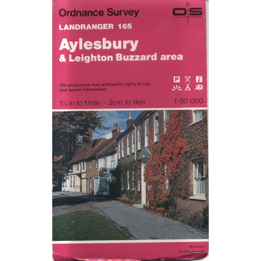 Aylesbury and Leighton Buzzard - Sheet 165 by Ordnance Survey