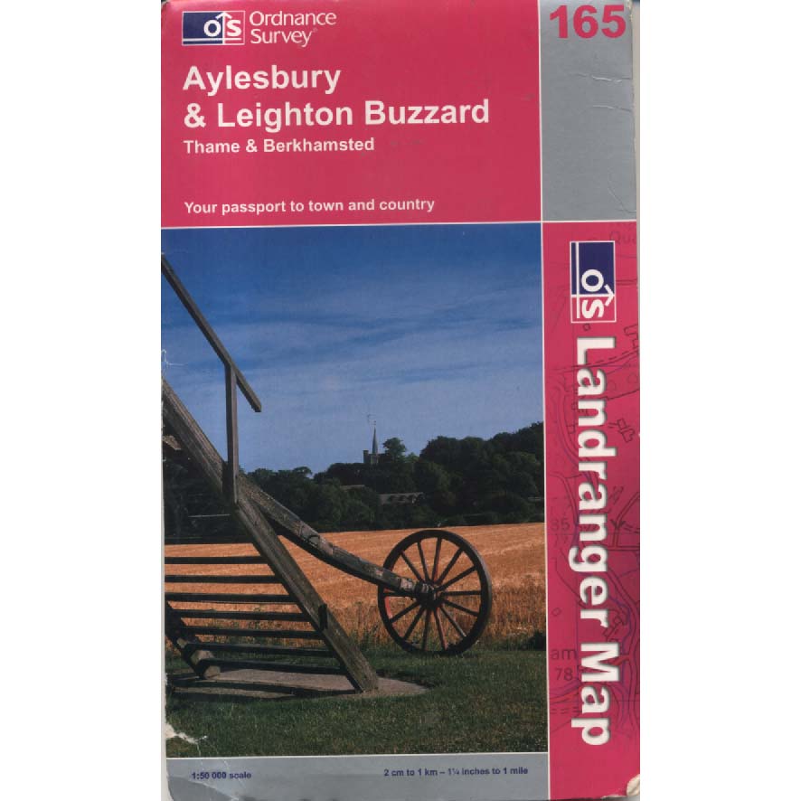 Aylesbury and Leighton Buzzard - Sheet 165 by Ordnance Survey