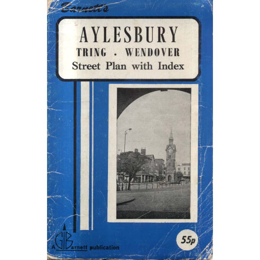 Aylesbury - Tring - Wendover - Street Plan with Index by Garnett