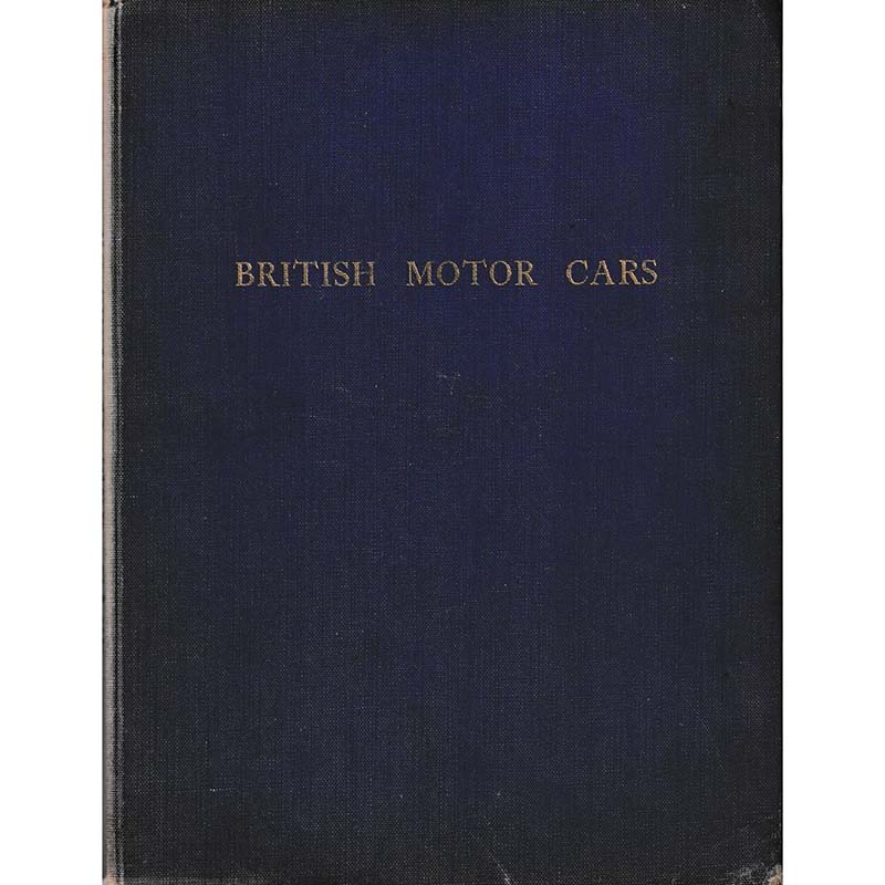 British Motor Cars by John F Speed