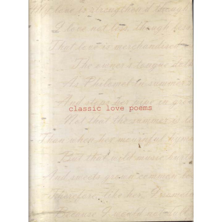 Classic Love Poems by Various