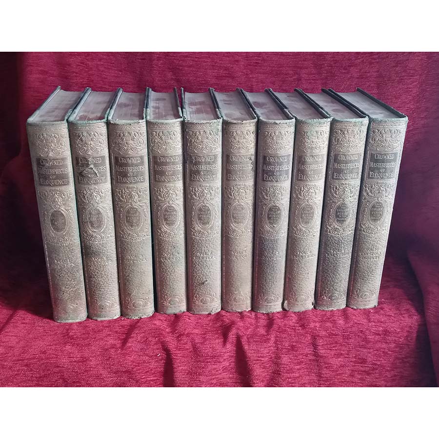 Crowned Masterpieces of Eloquence Full Set of 10 vols by Various