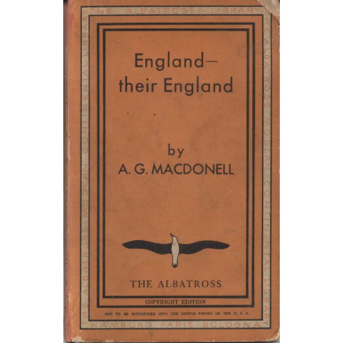 England - Their England by AG MacDonell