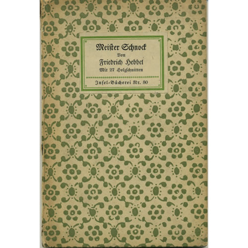 Friedrich Hebbel by Schod