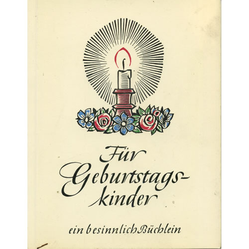 Fur Geburtstags Kinder by Ein Besinnlich Buchlein