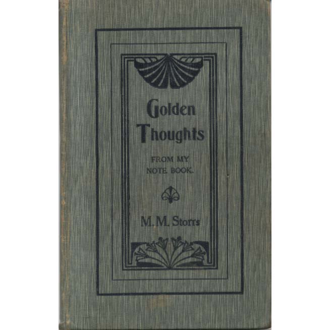 Golden Thoughts by MM Storrs