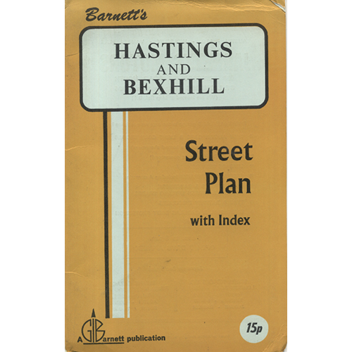 Hastings and Bexhill Street Plan by Garnett