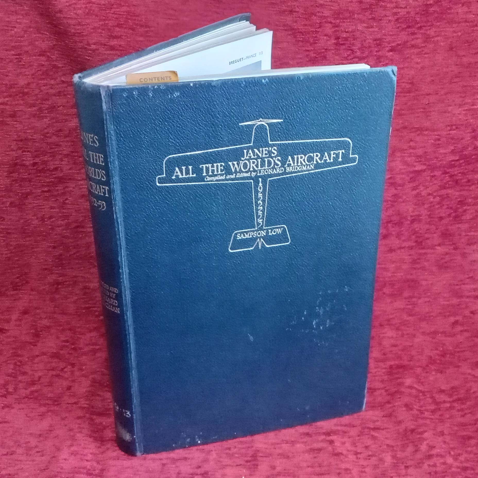 Janes All the Worlds Aircraft 1952-53 by Janes