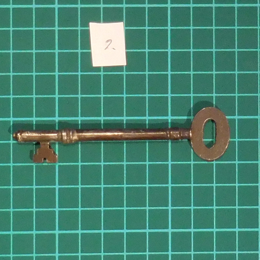 Antique Mortice Key - 2 by 