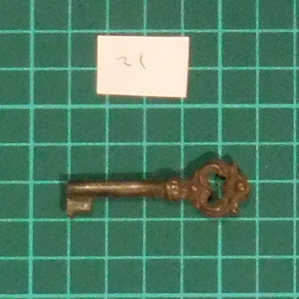 Antique Mortice Key - 21 by 