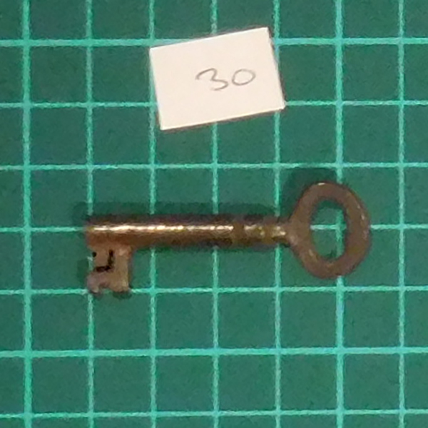 Antique Mortice Key - 30 by 