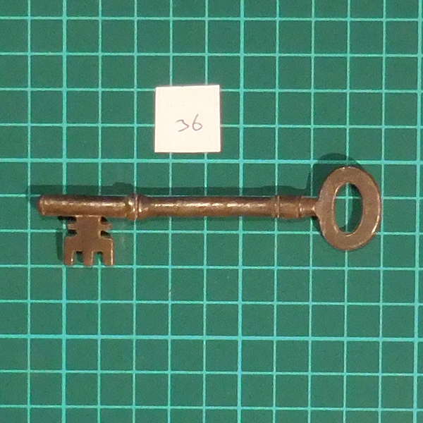 Antique Mortice Key - 36 by 