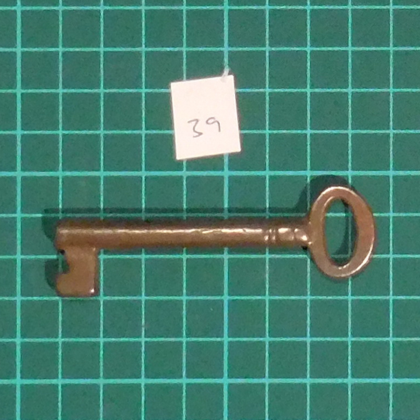Antique Mortice Key - 39 by 