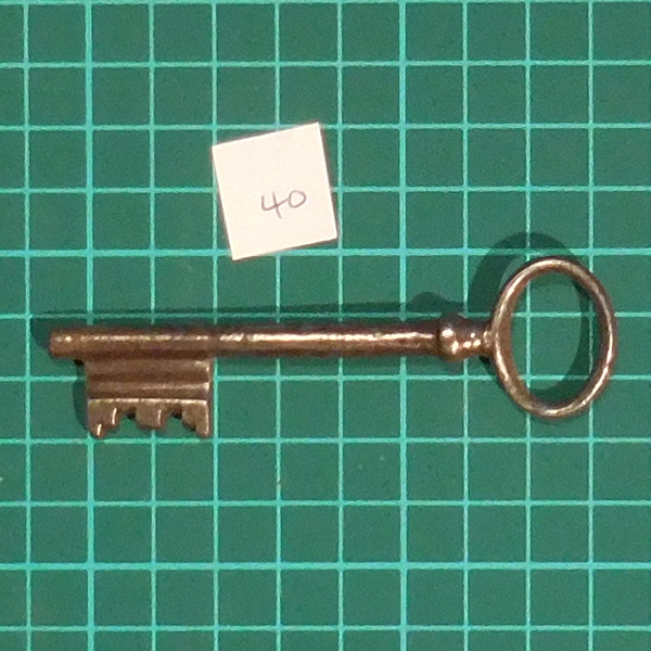 Antique Mortice Key - 40 by 