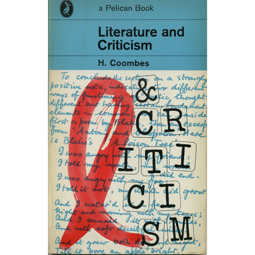 Literature and Criticism by H Coombes