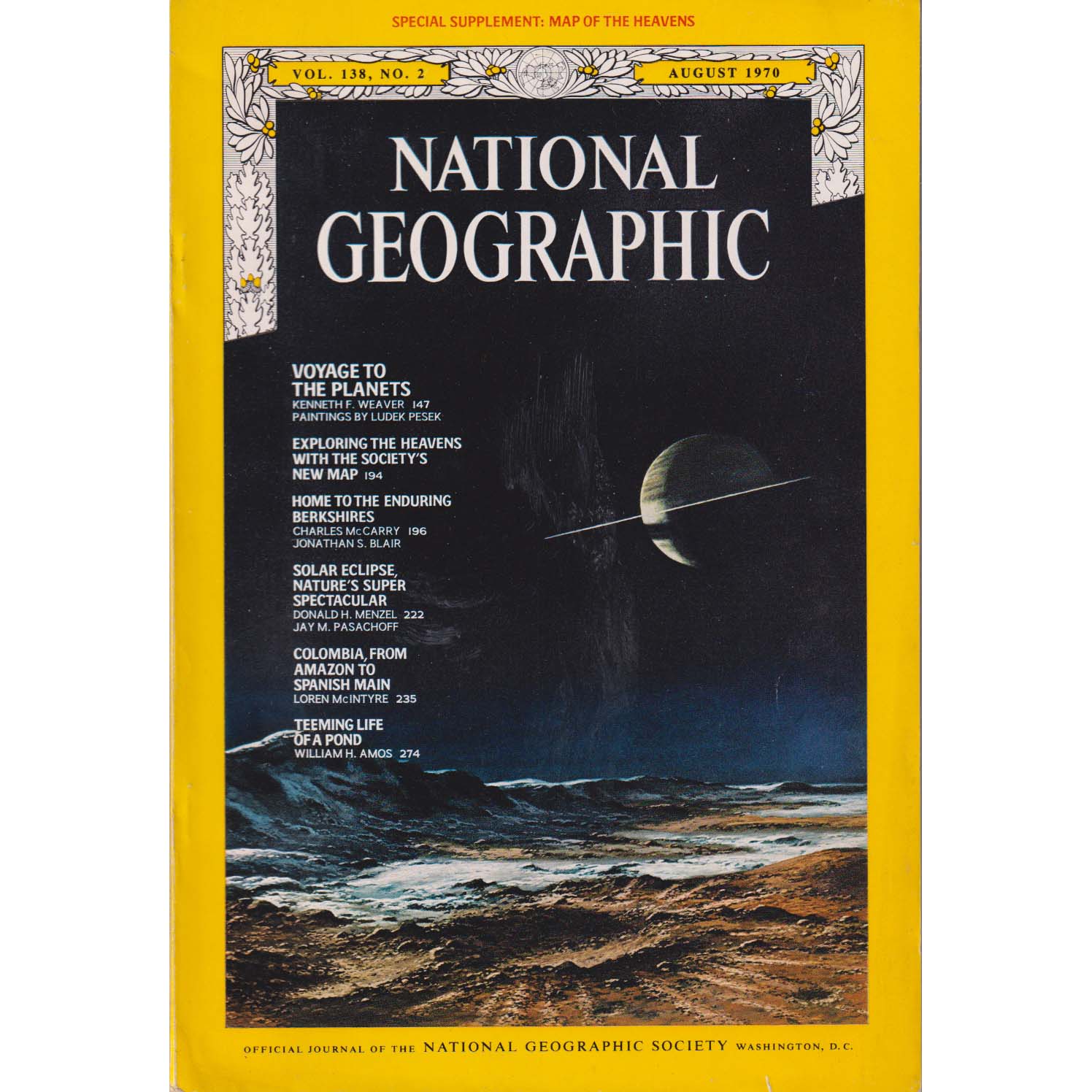 National Geographic 1970 August by National Geographic