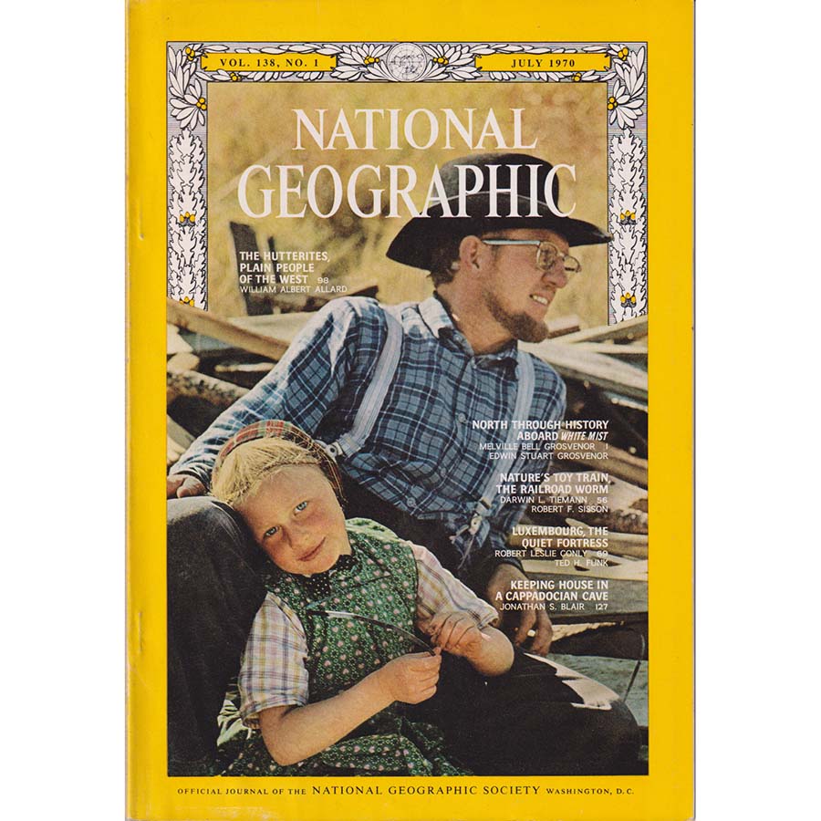 National Geographic 1970 July by National Geographic