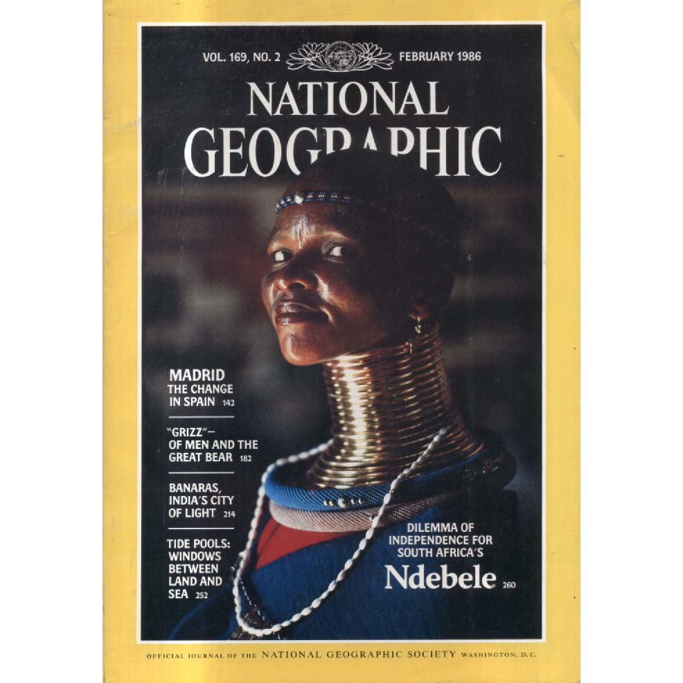 National Geographic 1986 February by National Geographic
