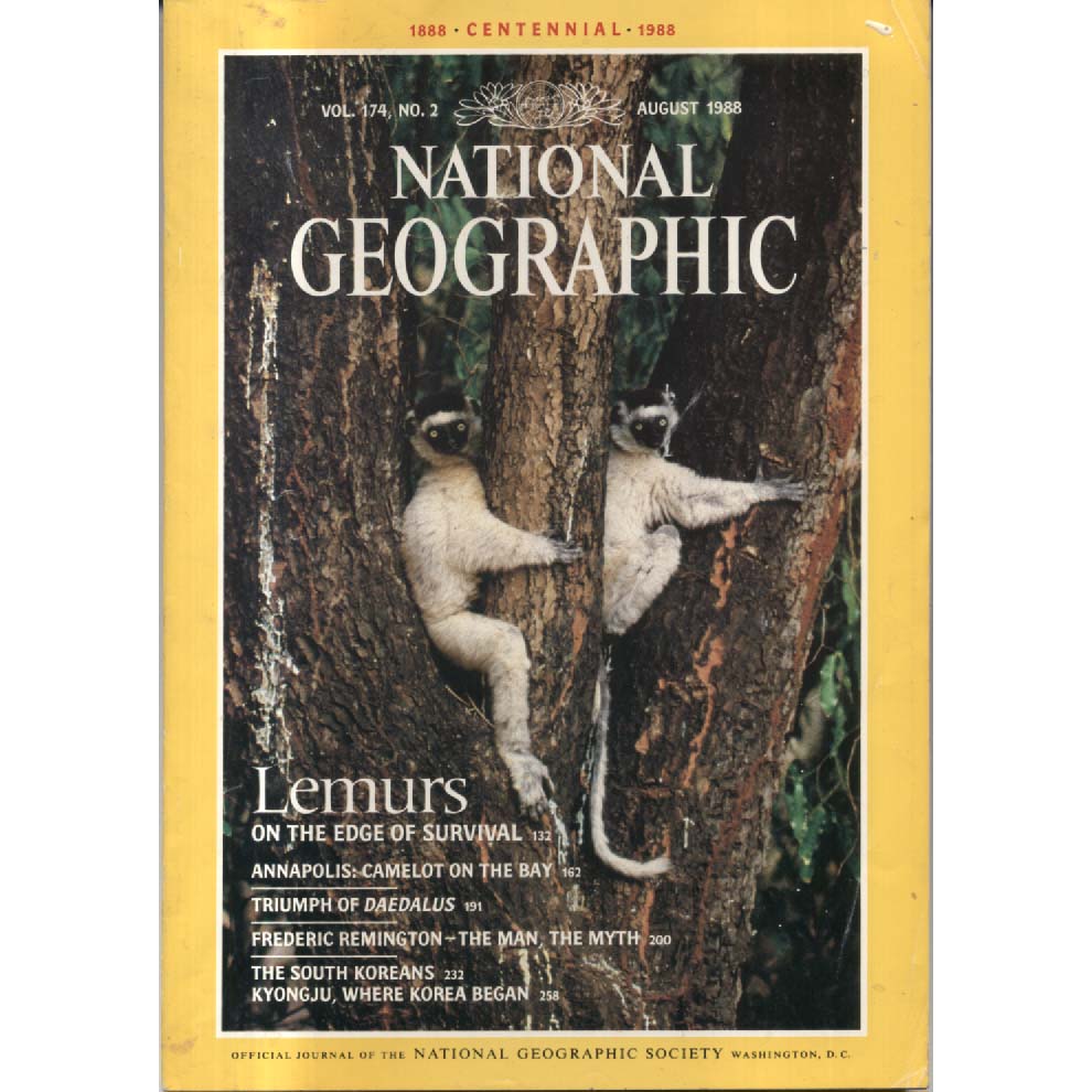 National Geographic 1988 August by National Geographic