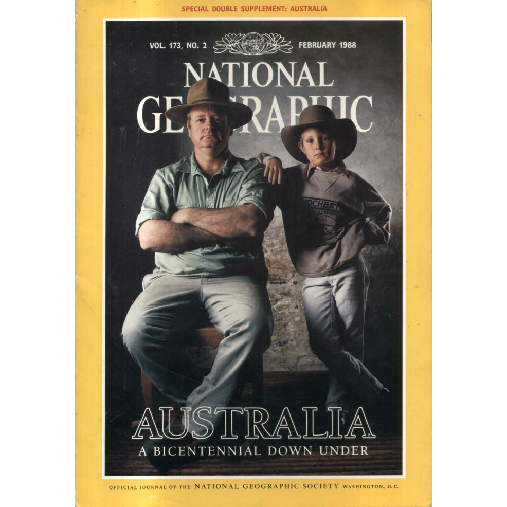National Geographic 1988 February by National Geographic