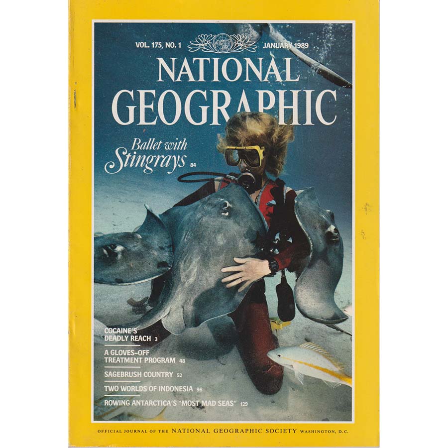 National Geographic 1989 January by National Geographic