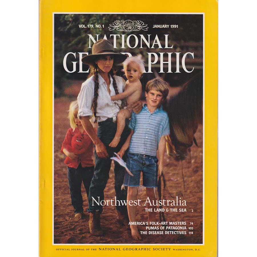 National Geographic 1991 January by National Geographic