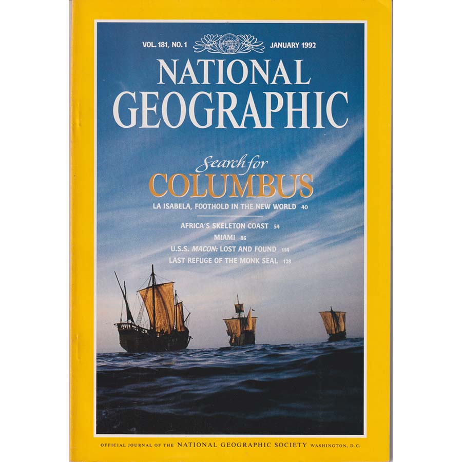 National Geographic 1992 January by National Geographic