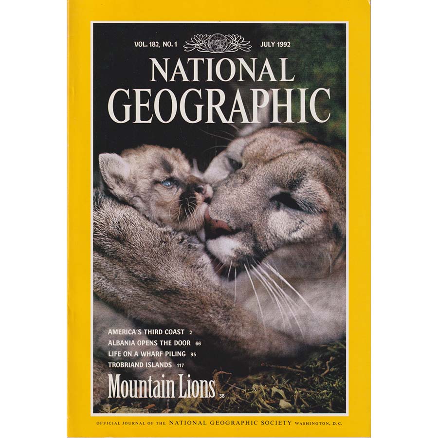 National Geographic 1992 July by National Geographic