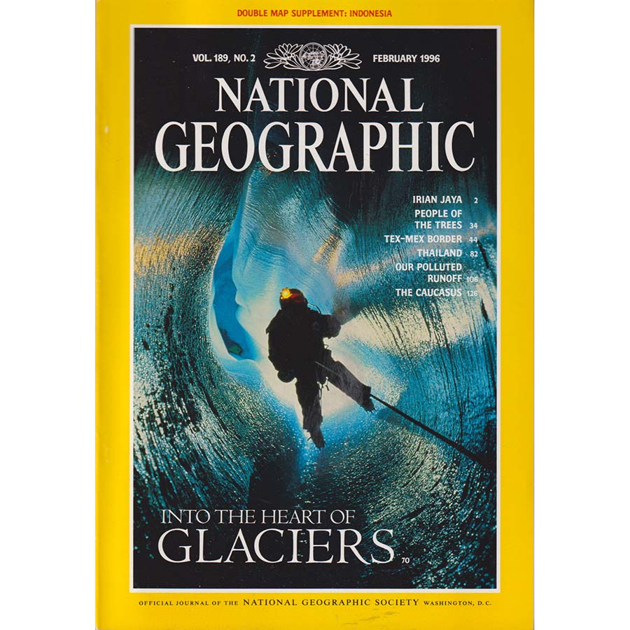 National Geographic 1996 February by National Geographic